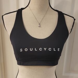 SoulCycle Lululemon Black Sports Bra